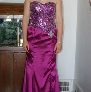 Magenta Prom Dress